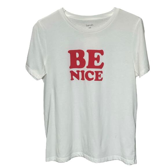 ban.do “Be Nice” Classic Tee Size Large - Picture 5 of 5